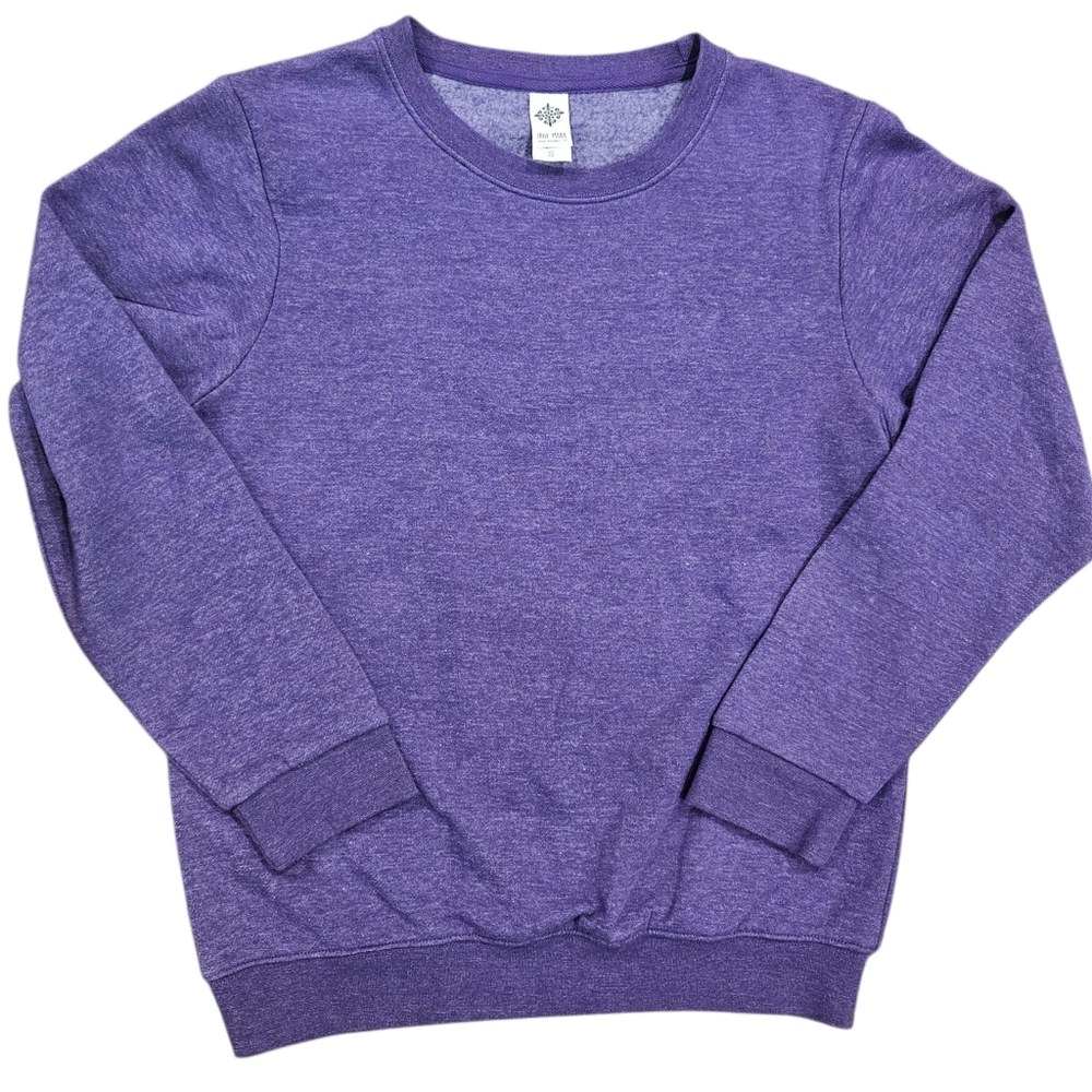 Jane Marie Purple Sweatshirt, Like New - Size Medium